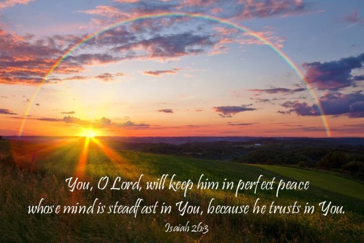 rainbow isaiah 26 3